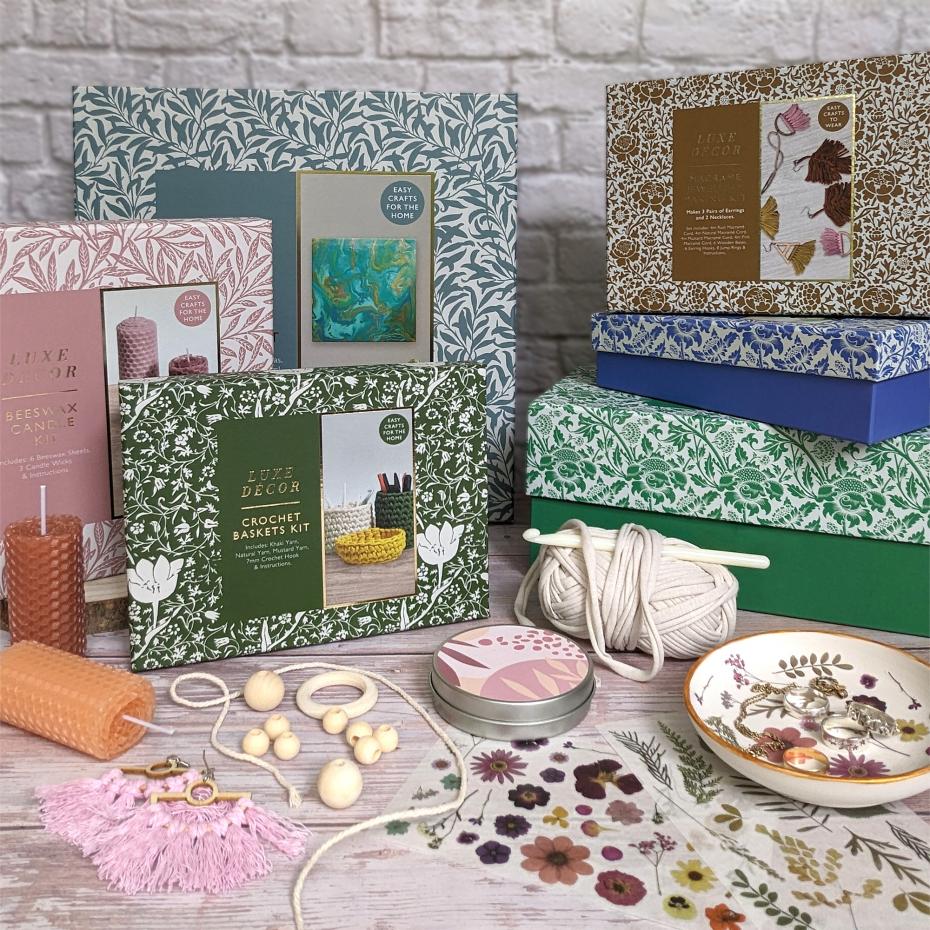 Luxe Décor Craft Kit Selection from Robert Frederick